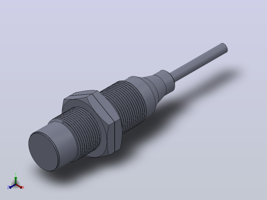 E2B-M18KN10-M1(E2B-M18KN16-M1)[E2B-M18KN10-M1]欧姆龙接近开关，微动开关，光电传感器正等轴测缩略图
