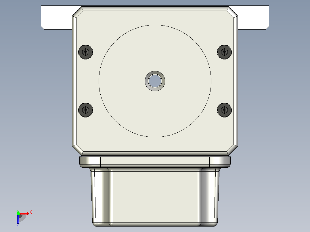 Vevor 2.2 KW 方形空调俯视图