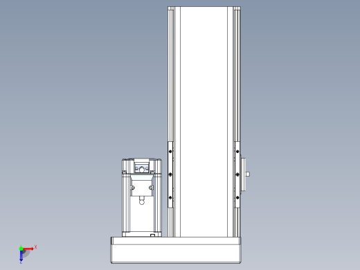 日规模组半封闭丝杆TPA-HNR-110D-1610C-L150-ML-Y-P40-N3俯视缩略图