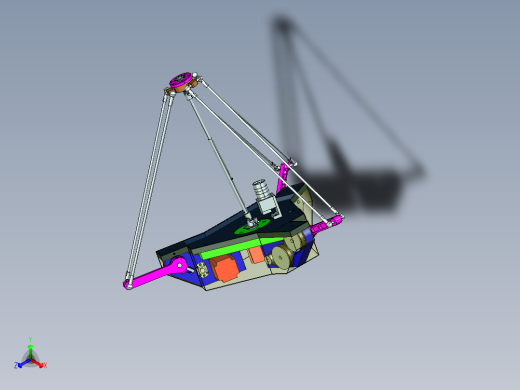 基于ug的delta并联机器人
