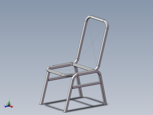 简单的座椅焊接骨架