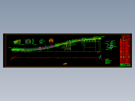 B=1400固定式皮带机S2891P-001-2031