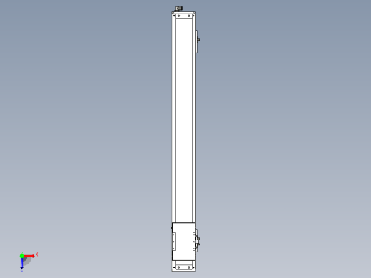 Toyo东佑达直线模组-ECH12-900-BM-100W+煞車俯视缩略图