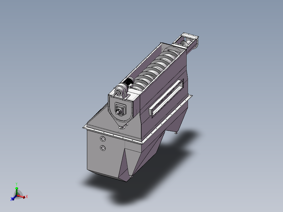 160吨幕帘分离器、沙尘分离器