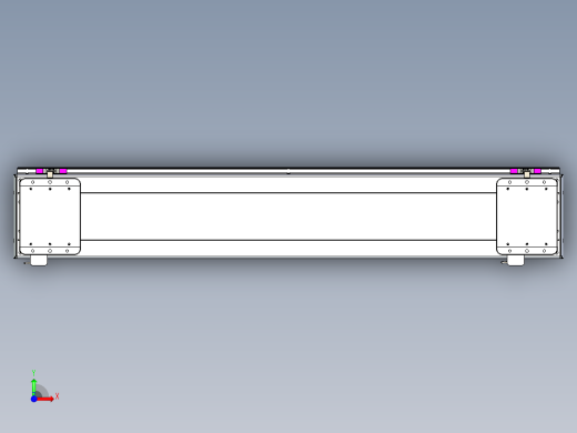 威洛博LC系列3d模型模组2LC22H1Y-S1050前视缩略图