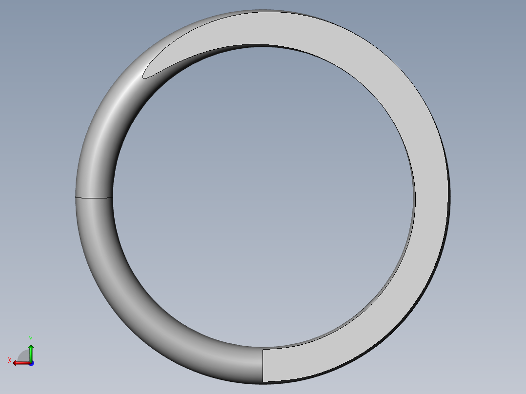 压簧2X18X6X25X5后视图