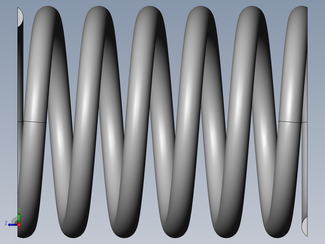压簧2X18X6X25X5右视图