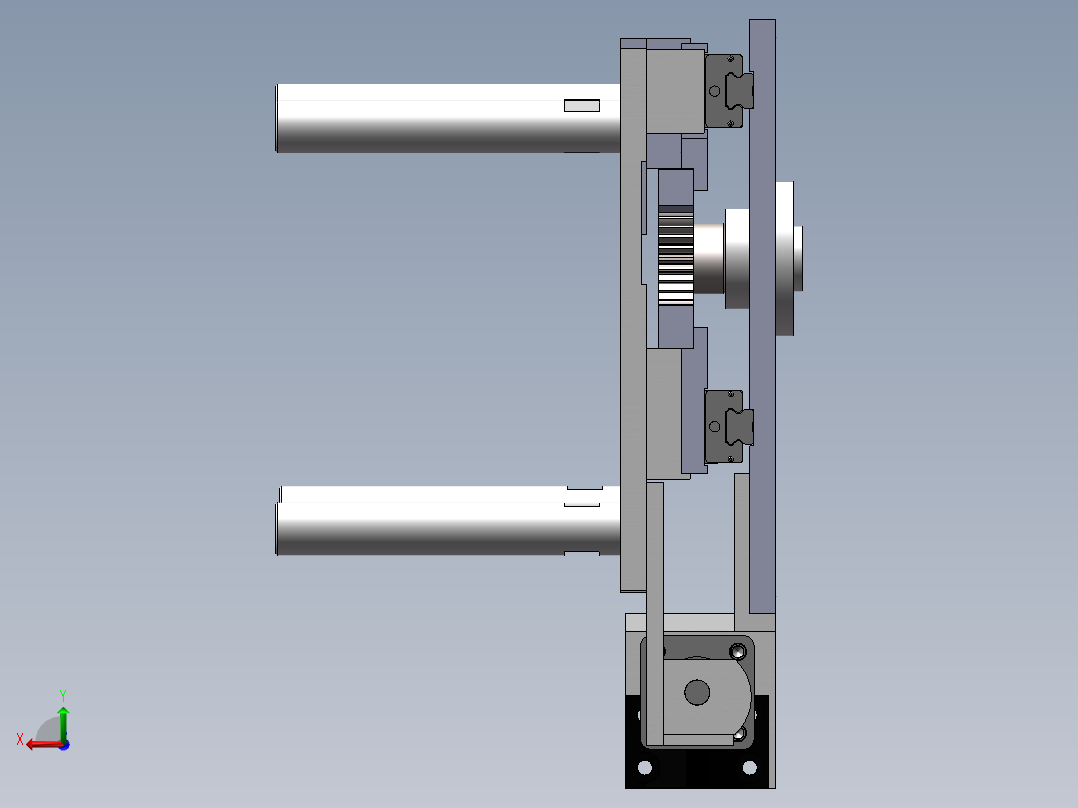 对中定位机构（同步对中定位）963995===30后视图
