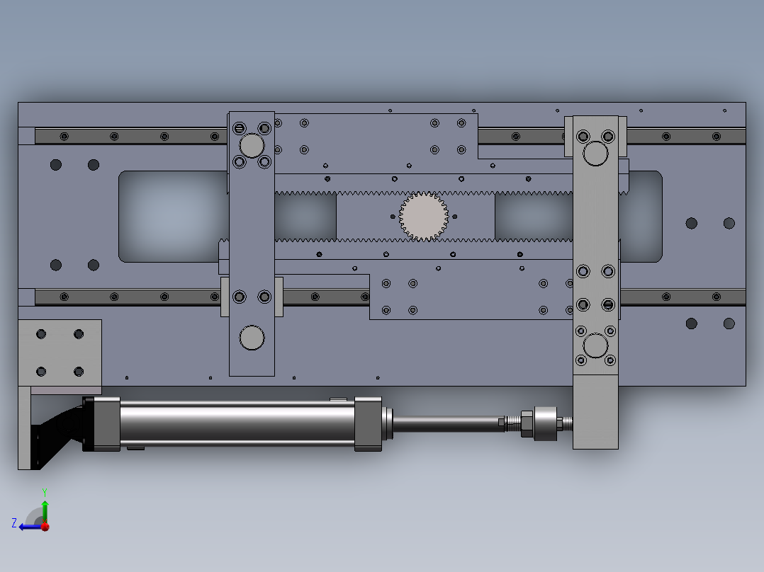 对中定位机构（同步对中定位）963995===30右视图