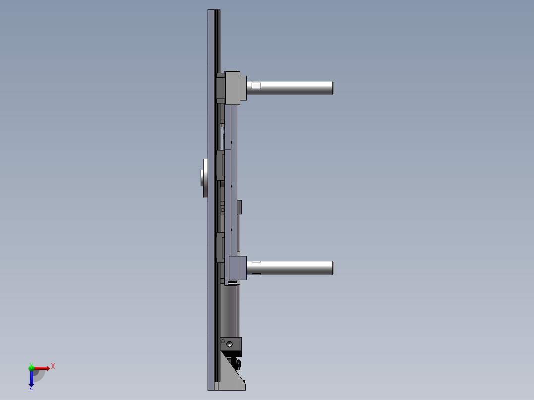 对中定位机构（同步对中定位）963995===30俯视图