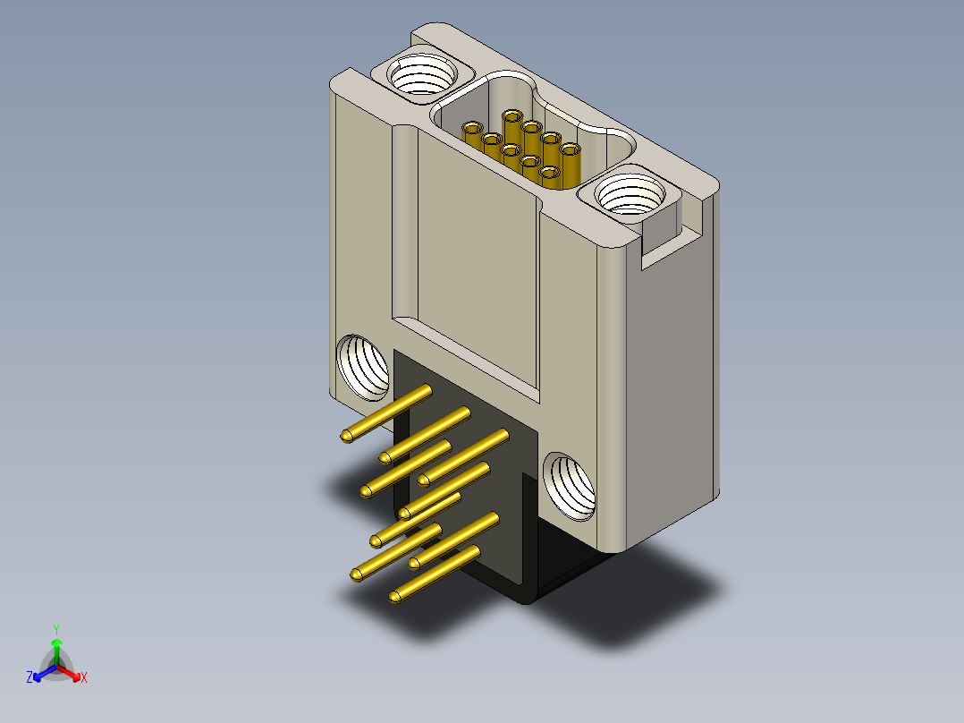 J63A微型连接器9针