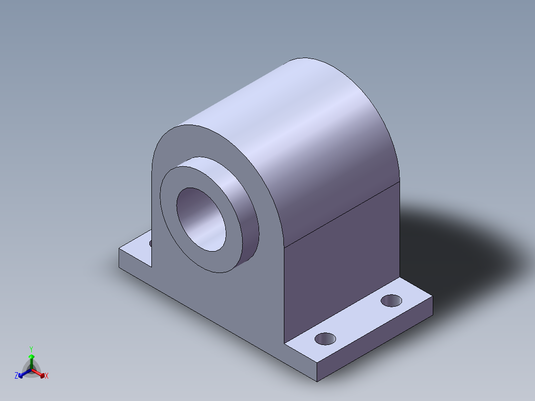 S7 直线滑座正等轴测图