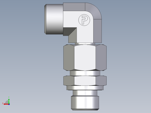 卡套式工业通用硬管接头EO_Assembled_adjustable_standpipe_elbow_EVW12LROMD71后视缩略图