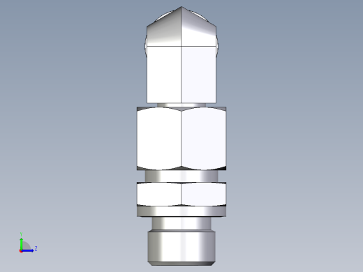 卡套式工业通用硬管接头EO_Assembled_adjustable_standpipe_elbow_EVW12LROMD71左视缩略图