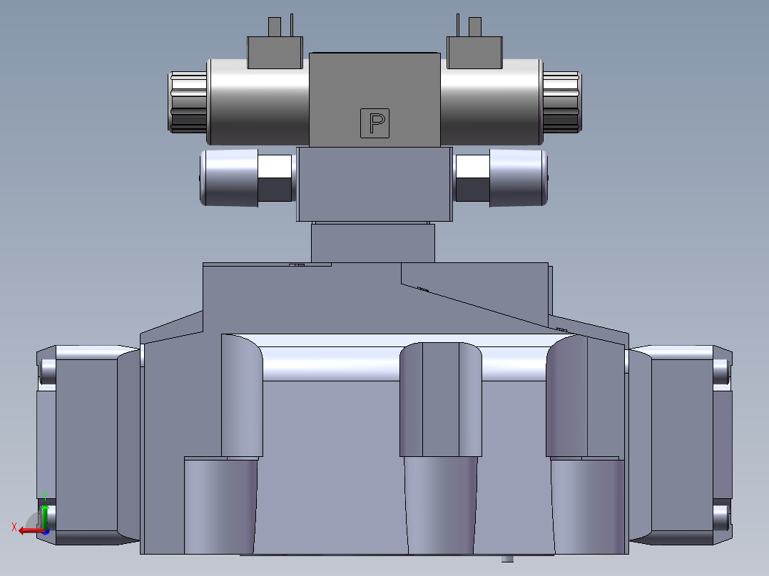 力士乐液压阀-H-4WEH32G6X后视图