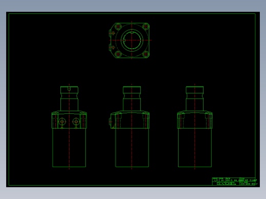 LHS1050-CR-F多系列多零件图纸模型
