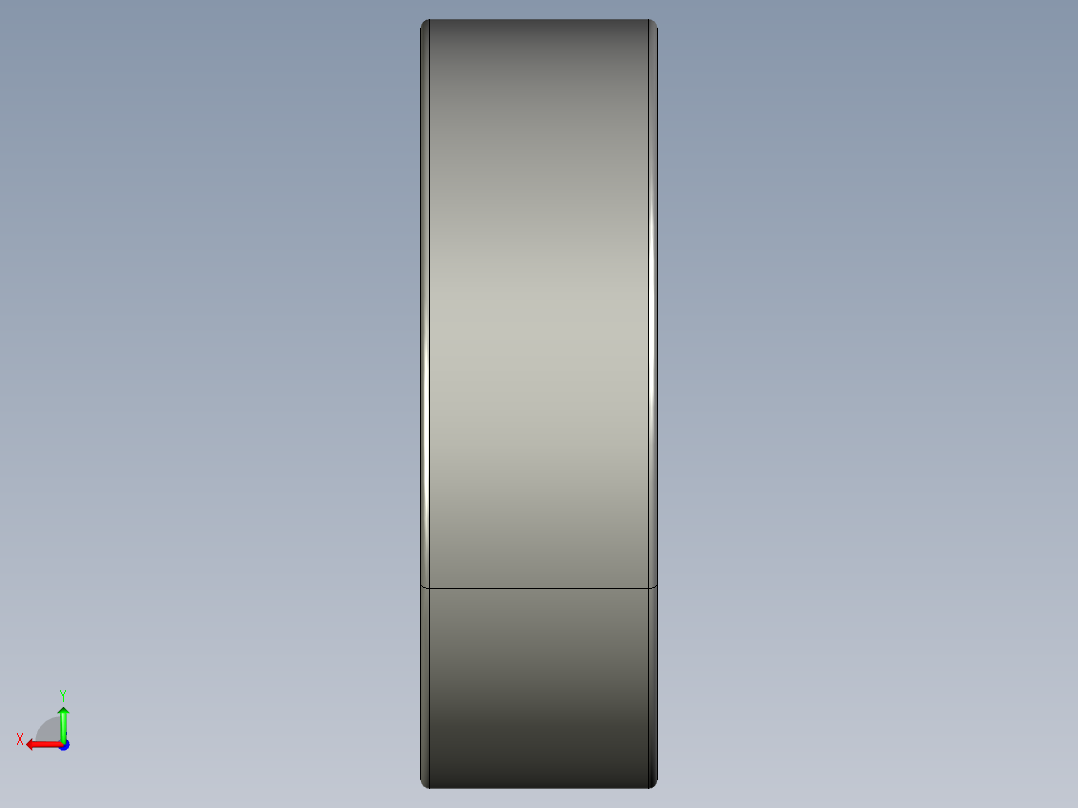 深沟球轴承629后视图