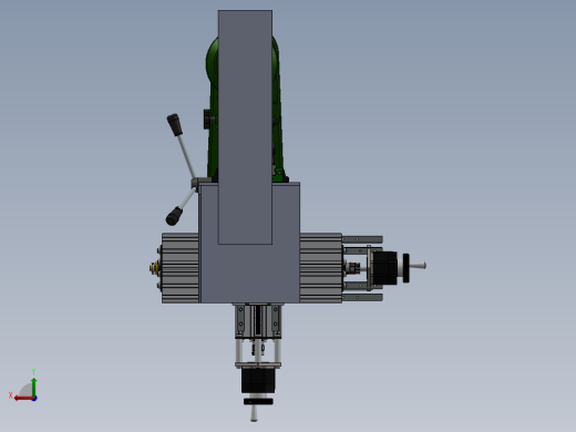 钻床，铣削后视缩略图