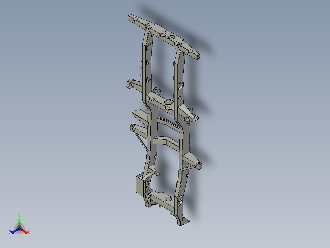 路虎系列 III - 88 底盘车架