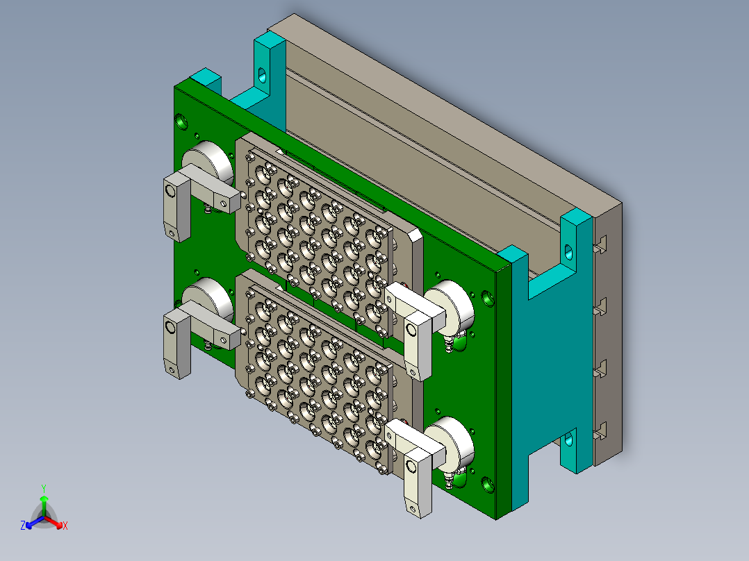 通定子夹具-组装体