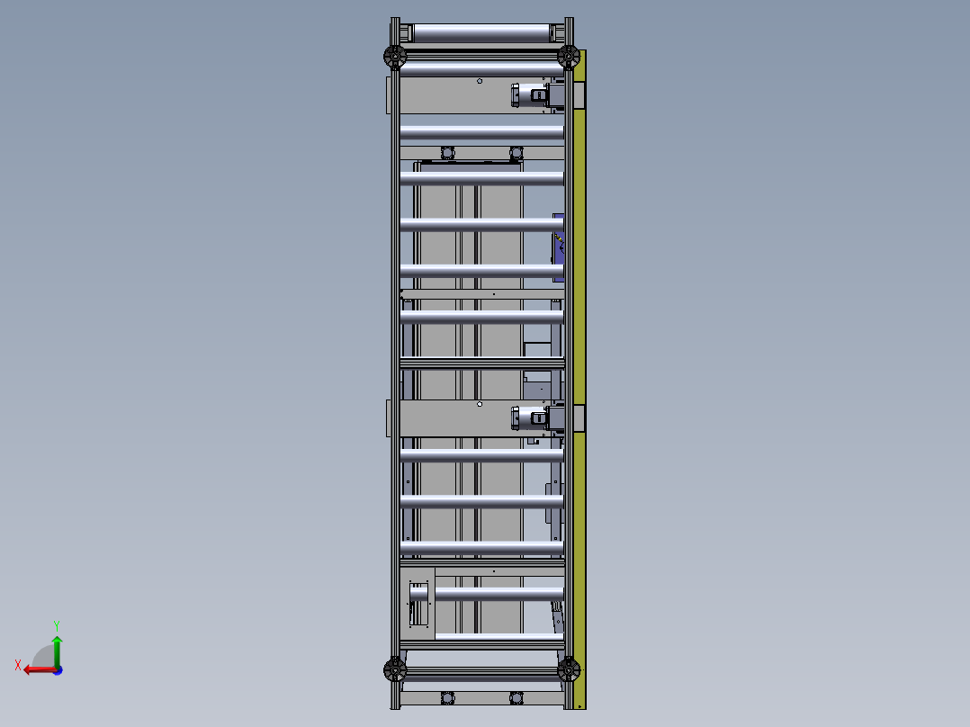 电梯防标签贴标机sw19可编辑后视图