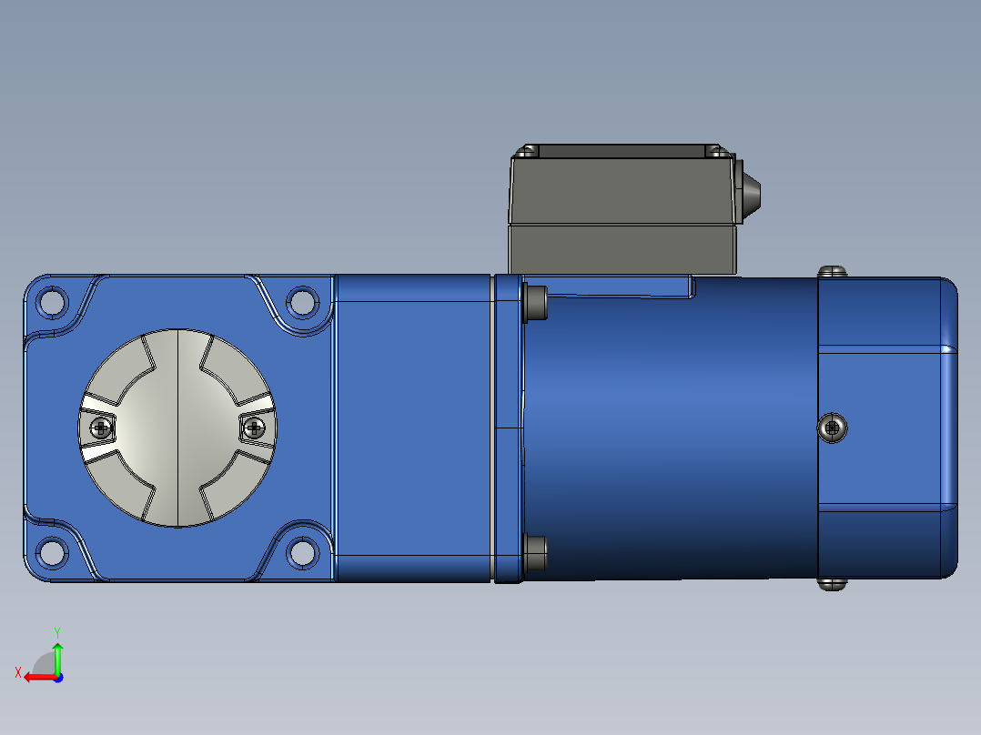YT系列调速电机-60yt02-180后视图