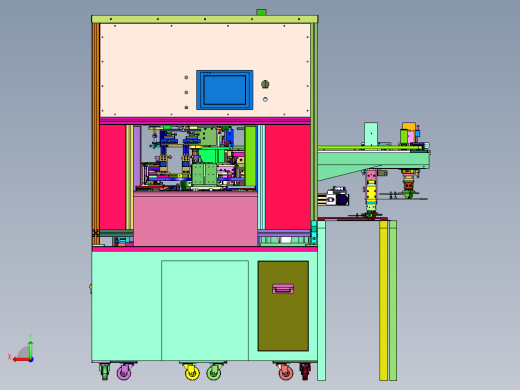 导光板的保护膜包覆装置后视缩略图