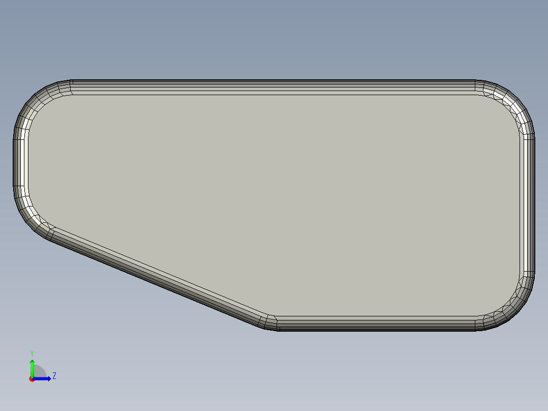 汽车尾翼(10)左视图
