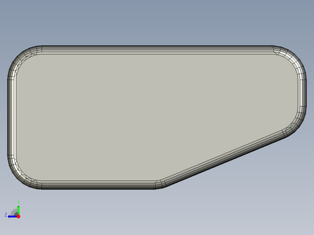 汽车尾翼(10)右视图