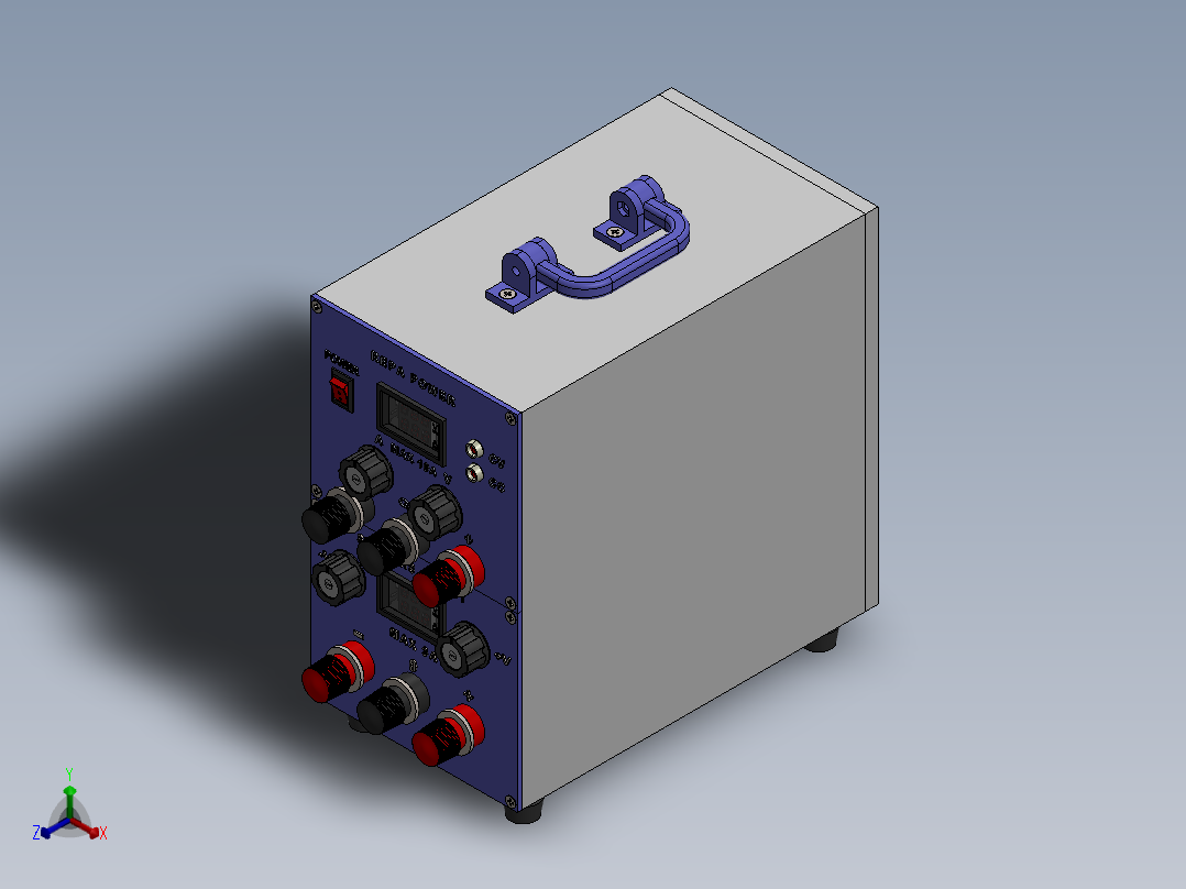 电源(29)正等轴测图