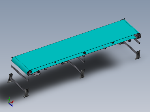 基于钣金的皮带输送机