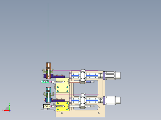 双工位精密压合与定位自动化设备后视缩略图