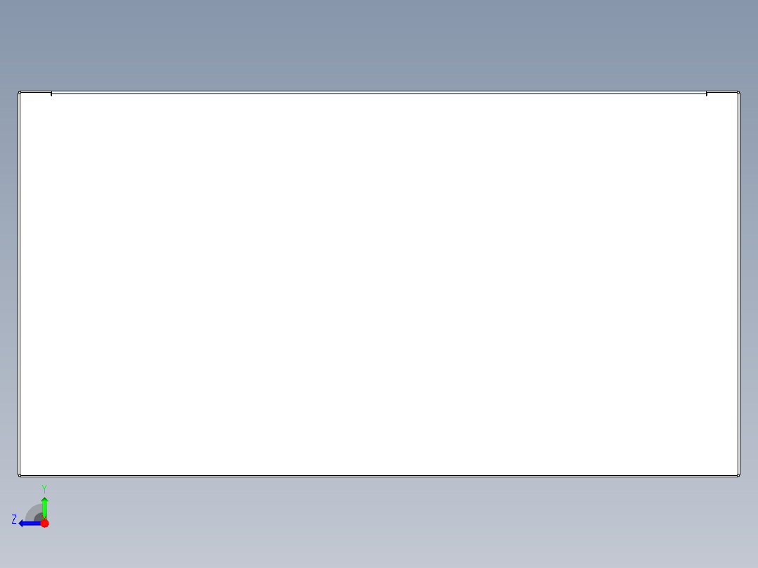 850x430 配电箱右视图