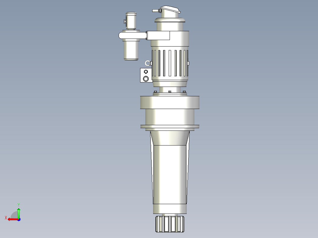 塔机回转机构后视图