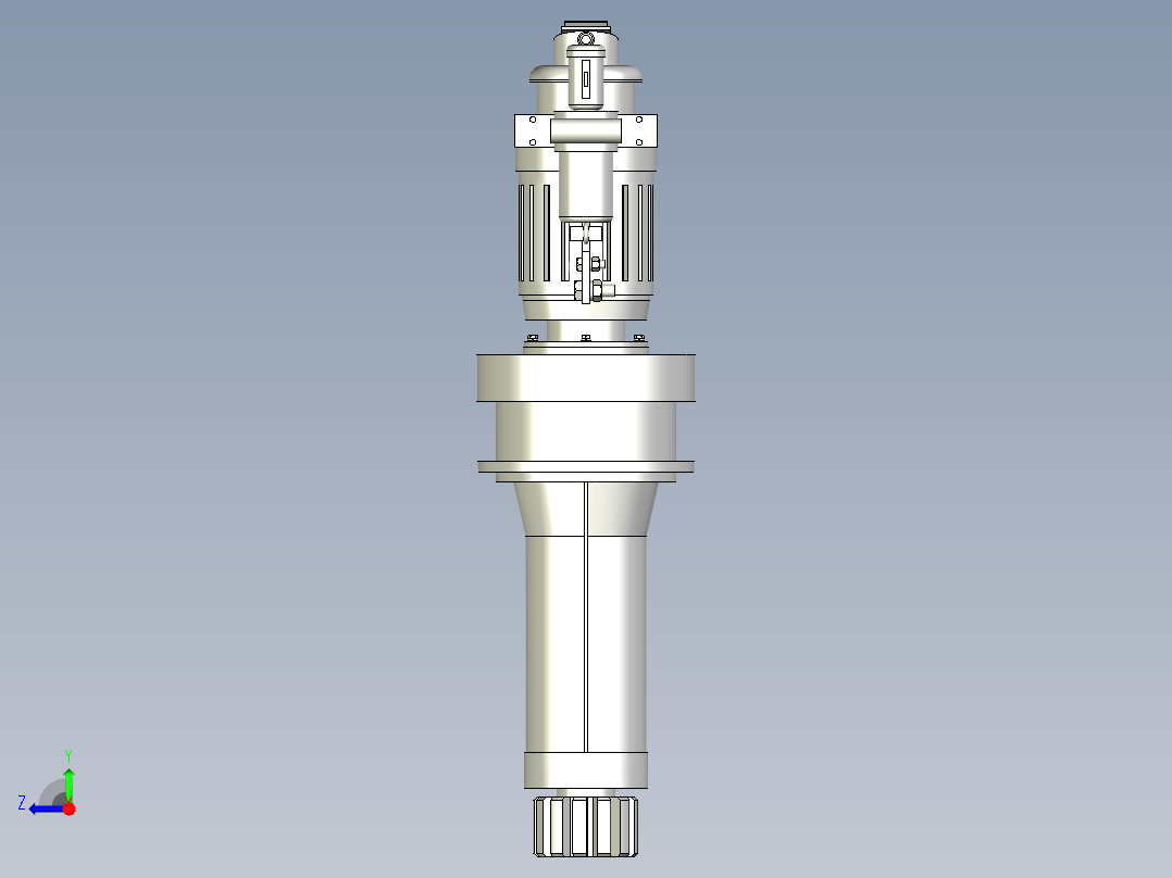 塔机回转机构右视图