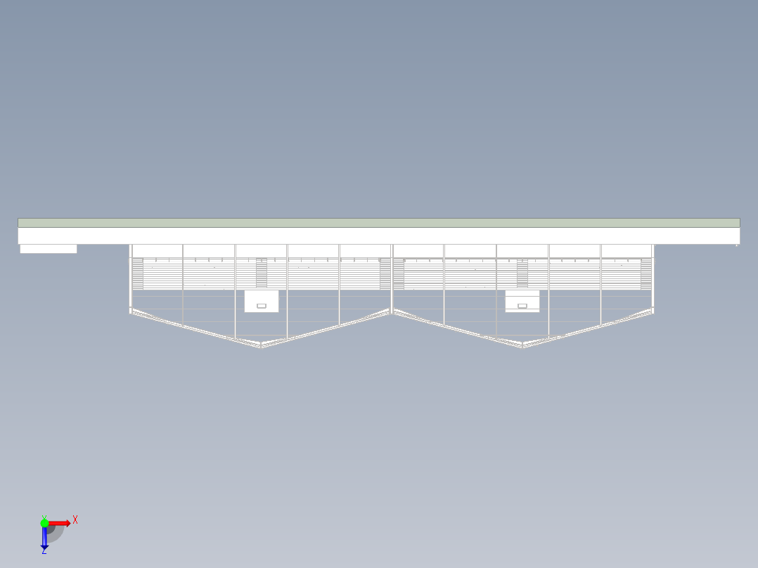 60mx78m 大棚俯视图
