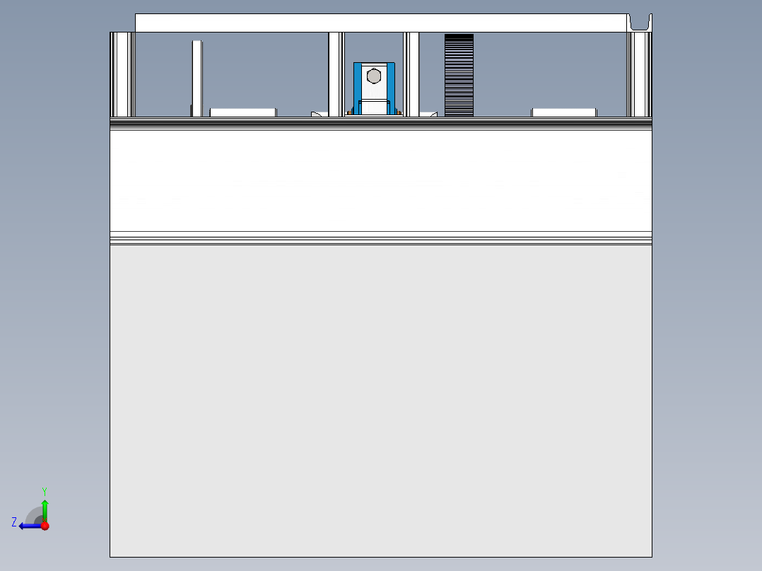 水平卧式钢筋切断机  sw21右视图