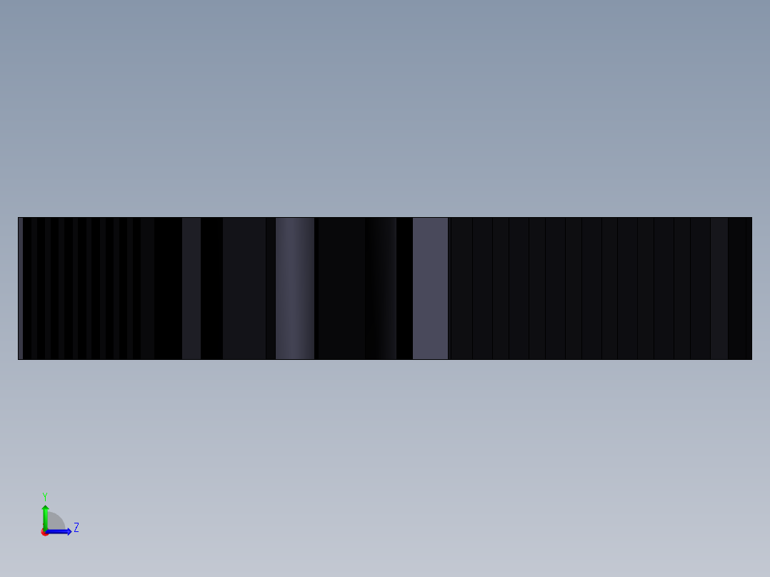 三角履带机器人左视图