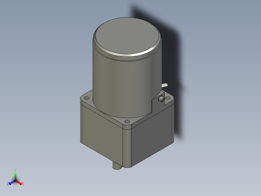 7525_101_AC_Motor_40W正等轴测缩略图