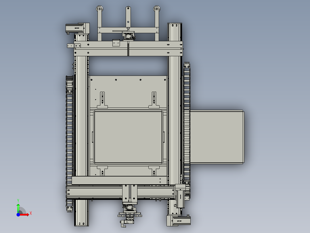 桁架装箱机构2022616前视图