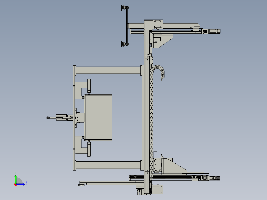 桁架装箱机构2022616左视图