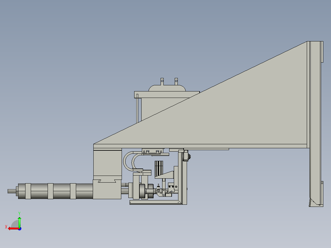 电子产品维修用的焊接台后视图