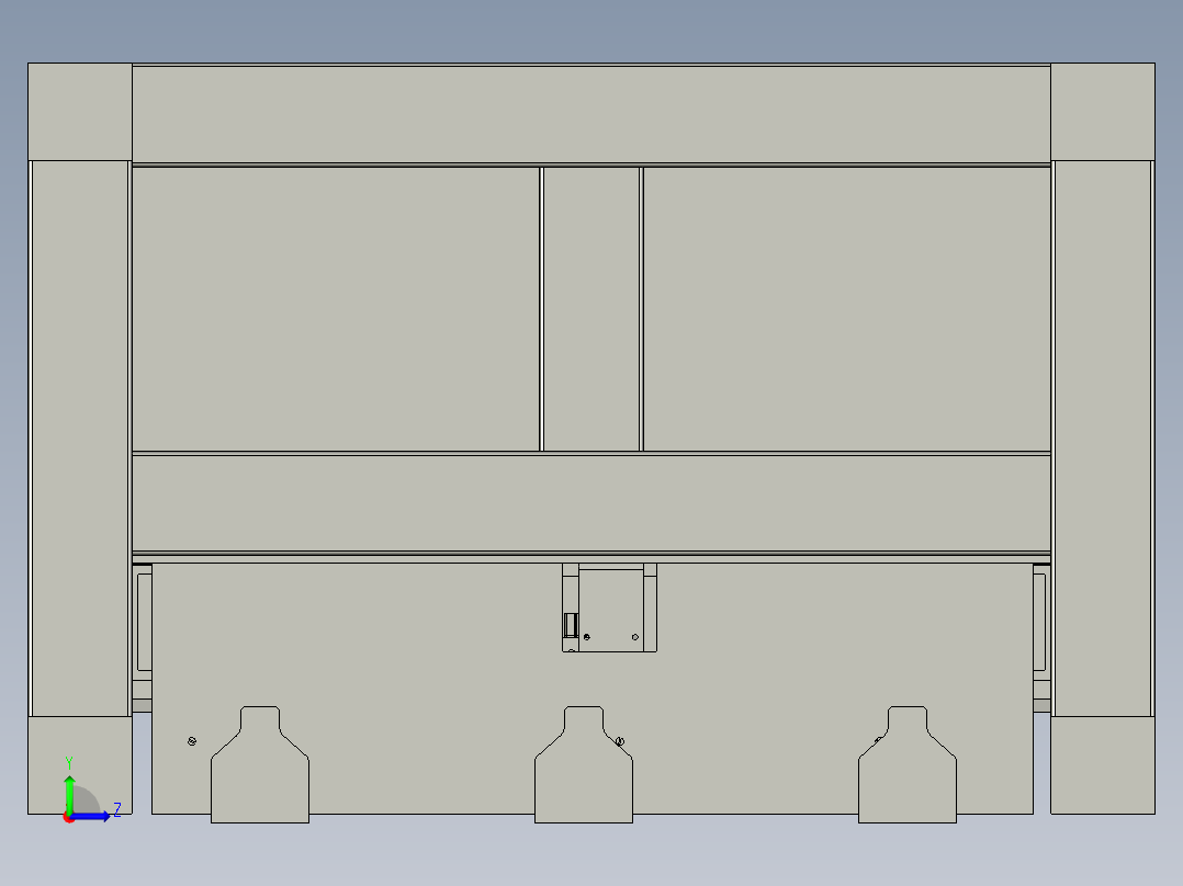 电子产品维修用的焊接台左视图