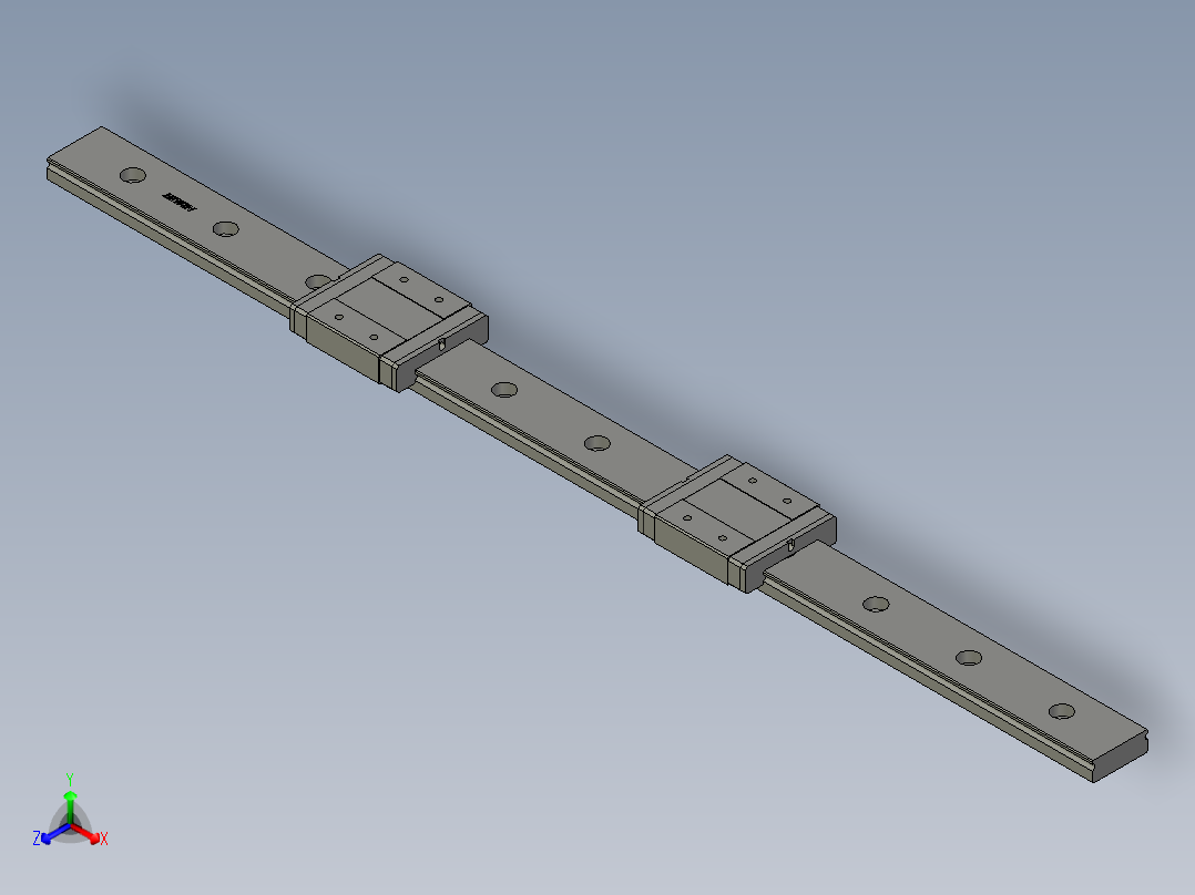 MGW12C2R450Z0C正等轴测图