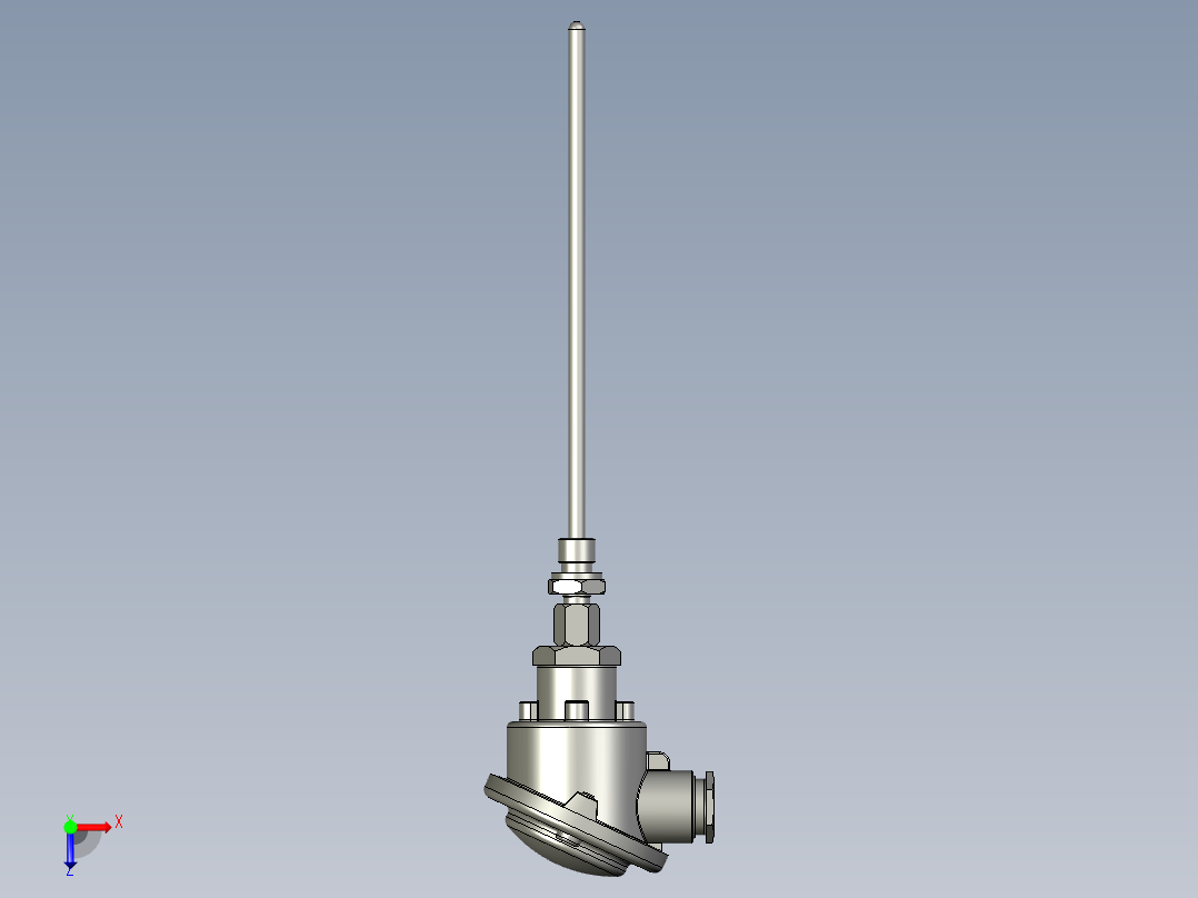 PT100热电偶俯视图
