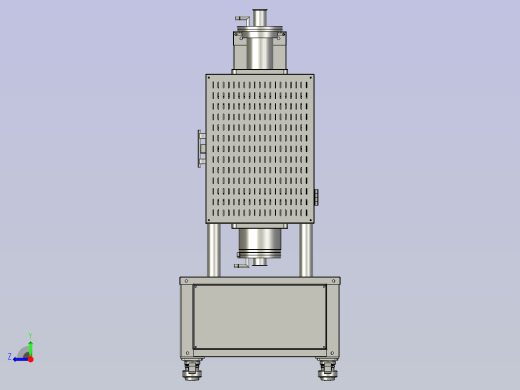 管径自动开合立式管式炉右视缩略图