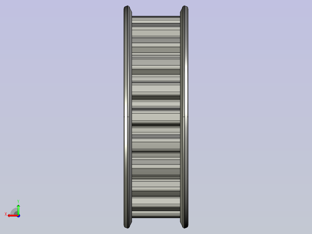 同步轮22XL031BF后视图