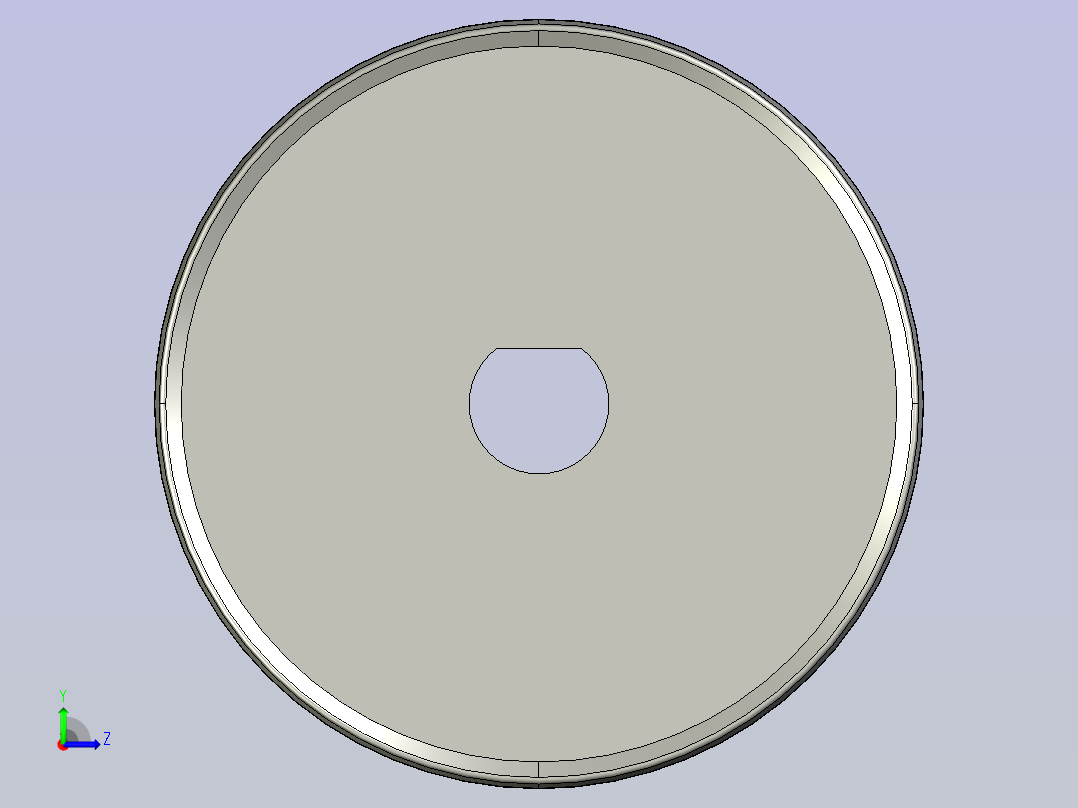 同步轮22XL031BF左视图