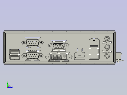 BT100主板（友通Mini ITX）左视缩略图