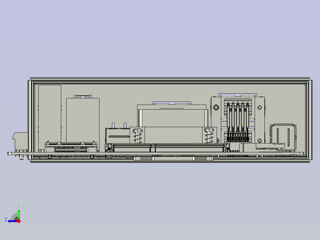 BT100主板（友通Mini ITX）右视图